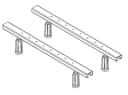 OTTOFOND Stellfuß-Set 2-St. Silber für die Badewanne Bild 1