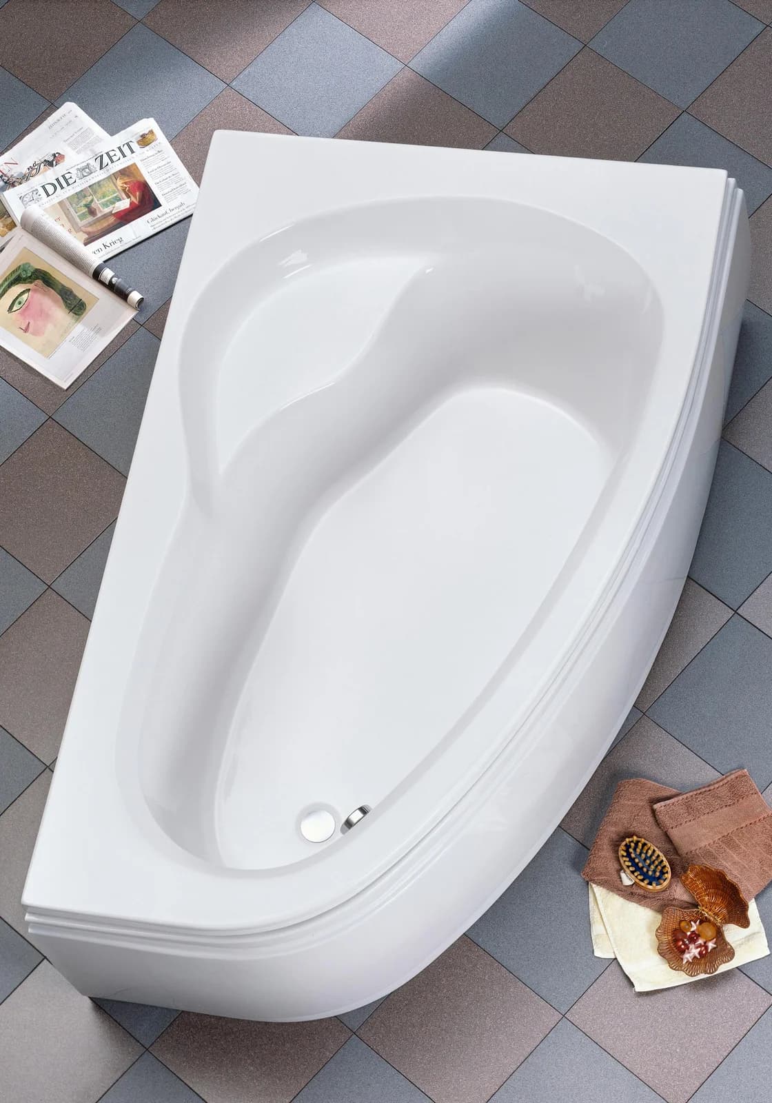 OTTOFOND Loredana Badewanne Weiß Sanitäracryl