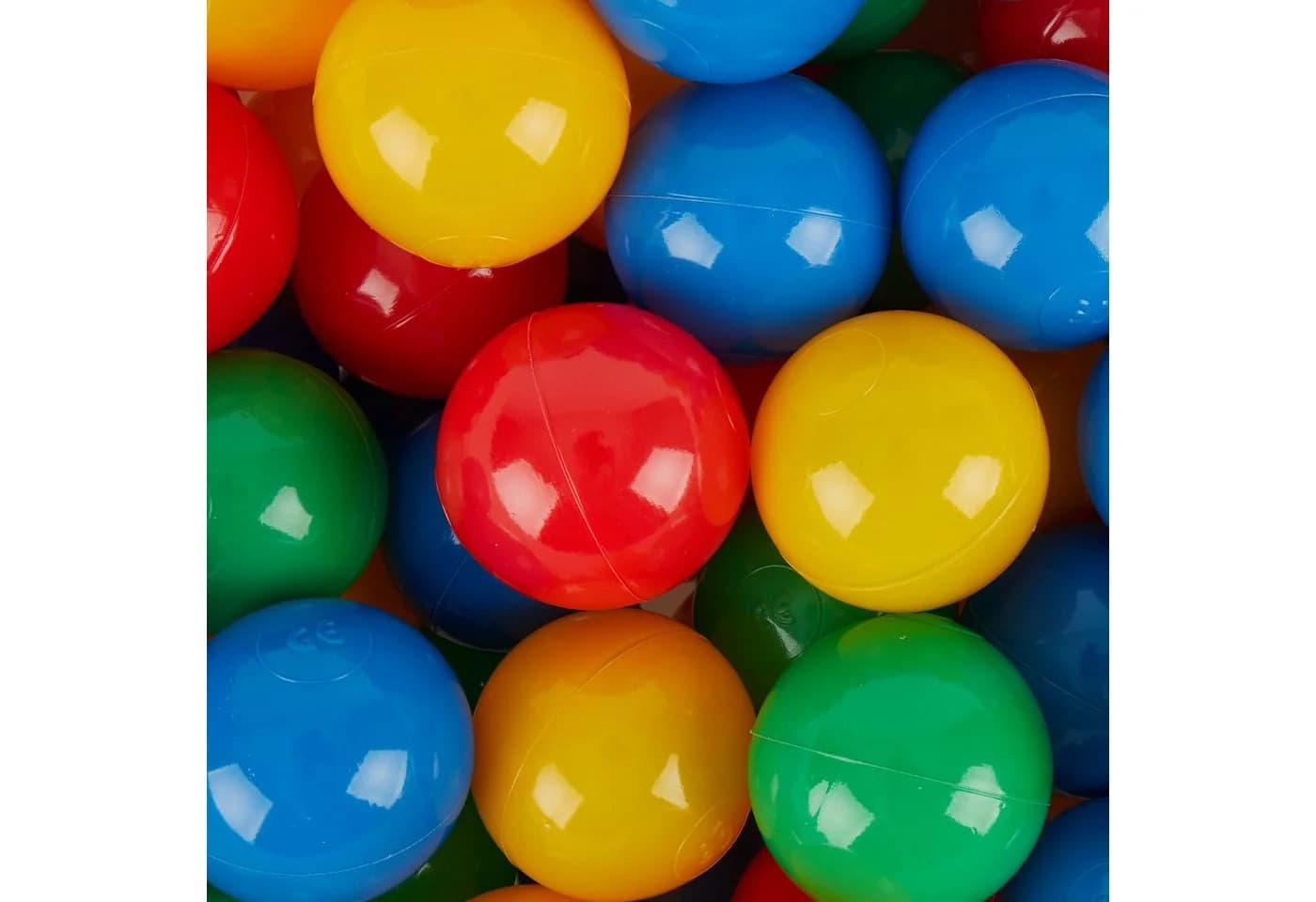 BIECO Bällebad Bälle 100 Stück Bunt - Bild 2