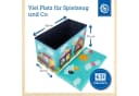 BIECO Spielzeugtruhe 60L, faltbar Spielzeugkiste Bild 3
