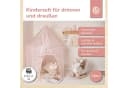 BIECO Pop-up Spielzelt Dreamy Flowers Rosa Polyester Bild 1