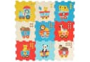BIECO Steckpuzzle Puzzlematte Baby 18 tlg Bunt Bild 2