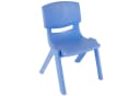 BIECO Kinderstuhl Blau Stapelbar & Kippsicher bis 80 kg Bild 2