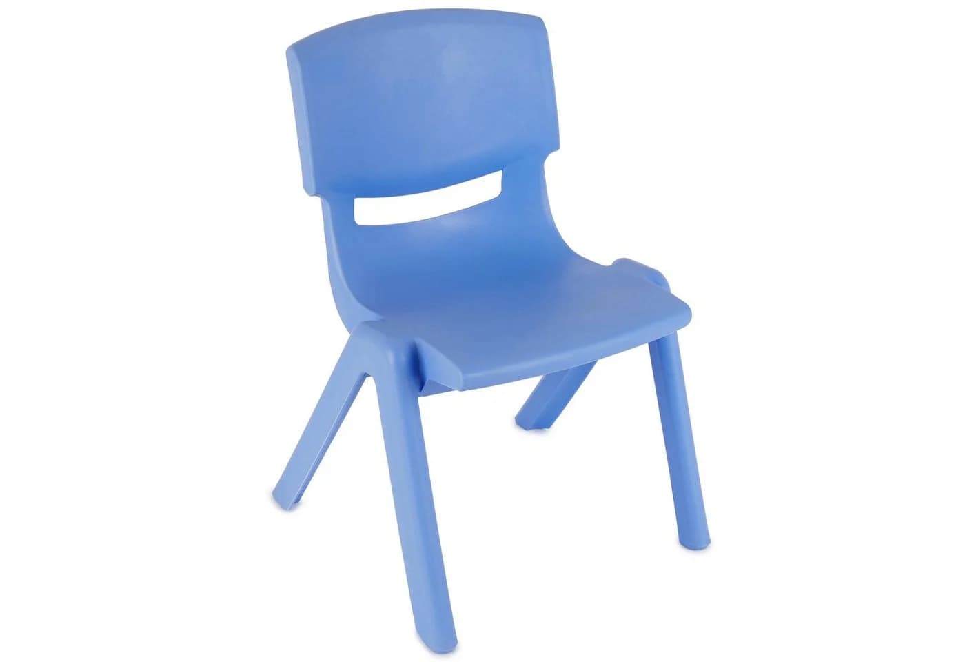 BIECO Kinderstuhl Blau Stapelbar & Kippsicher bis 80 kg - Bild 2