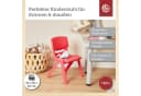 BIECO Kinderstuhl Rot Stapelbar & Kippsicher Bild 1