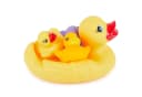BIECO Badespielzeug Badeentchen Familie Gelb Bild 5