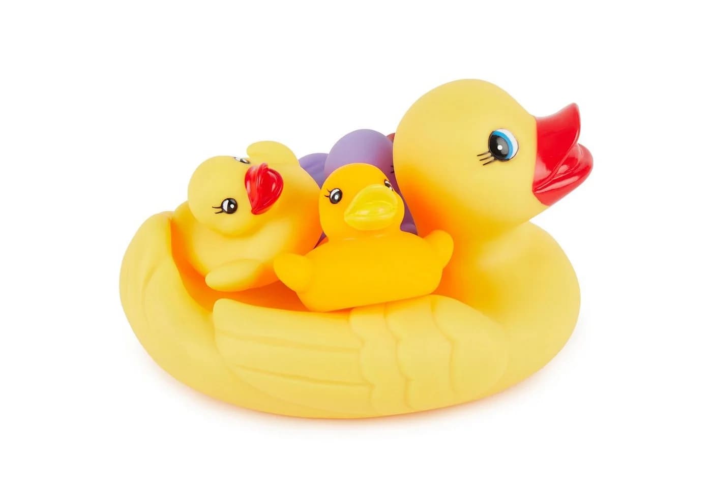 BIECO Badespielzeug Badeentchen Familie Gelb - Bild 5