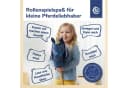 BIECO Steckenpferd Einhorn Luna Plüsch Holz Bild 3