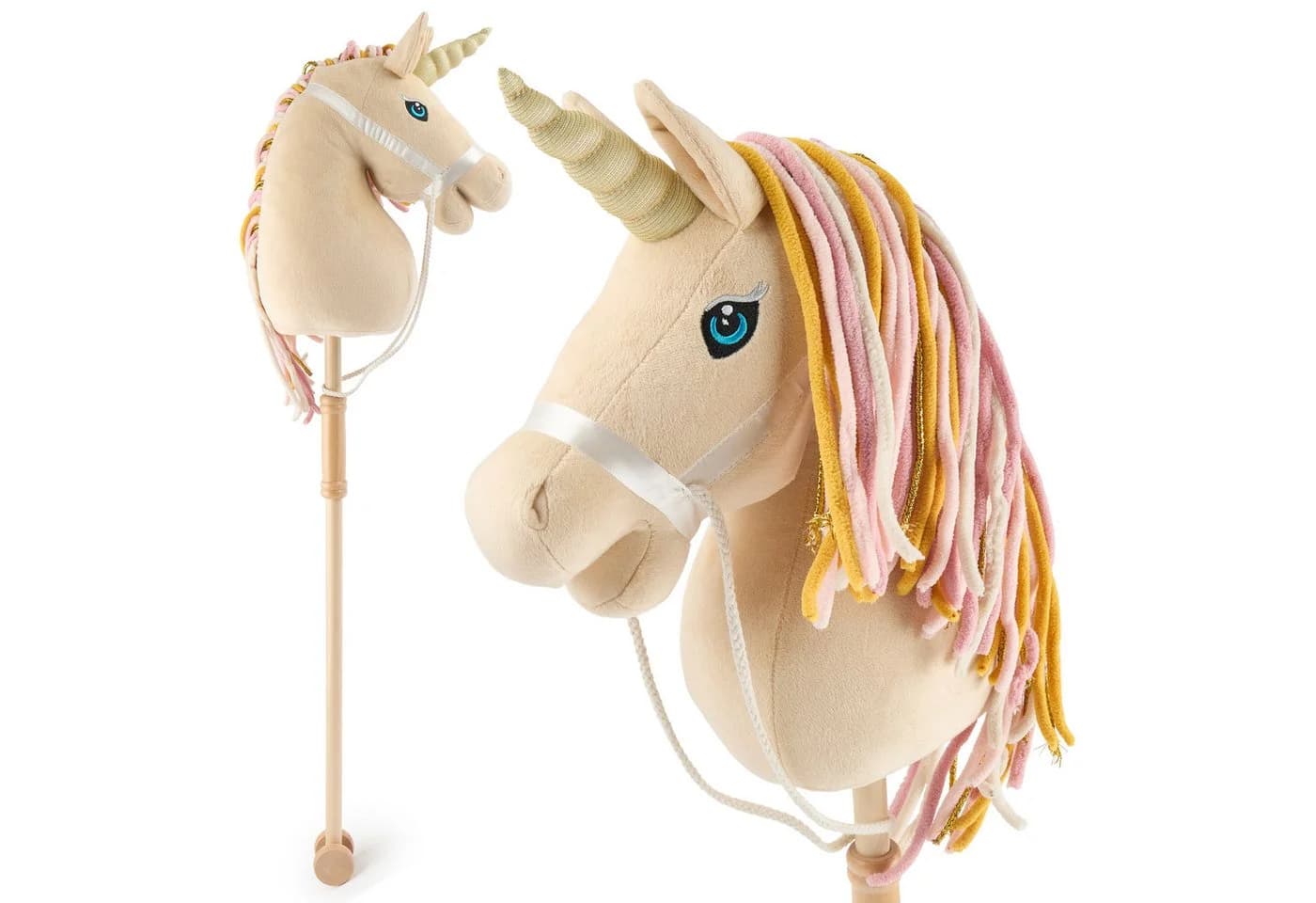 BIECO Steckenpferd Aurora Kinder Einhorn Beige - Bild 2