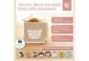 BIECO Spielzeugtruhe Aufbewahrungsbox Kinder Reh 36L faltbar Bild 1