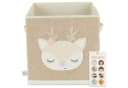 BIECO Spielzeugtruhe Aufbewahrungsbox Kinder Reh 36L faltbar Bild 2