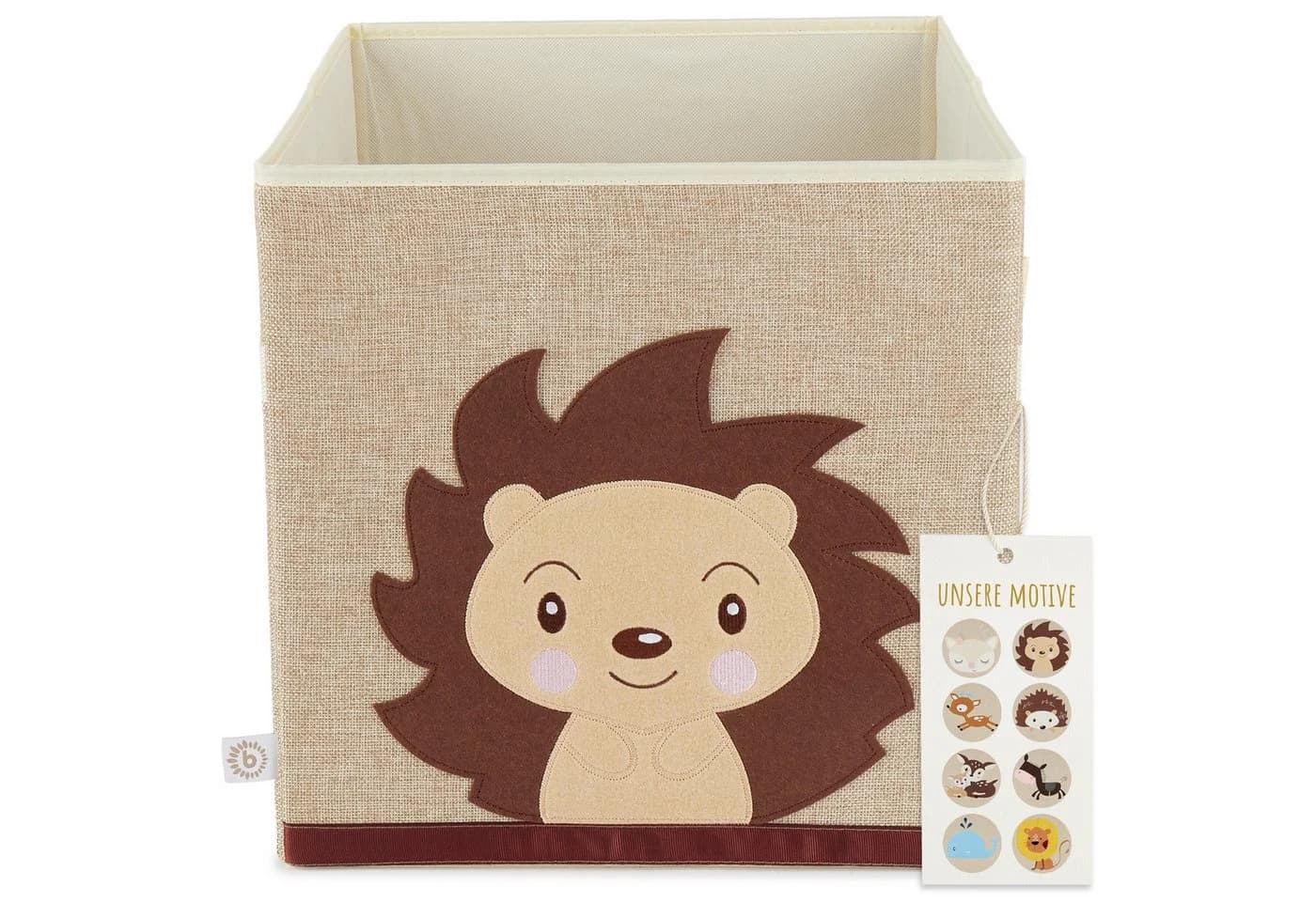 BIECO Spielzeugtruhe Aufbewahrungsbox Kinder Igel 36L faltbar - Bild 2