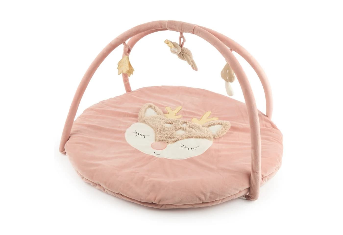 BIECO Baby Gym Spieldecke mit Activitybogen Reh Ella Rosa - Bild 2