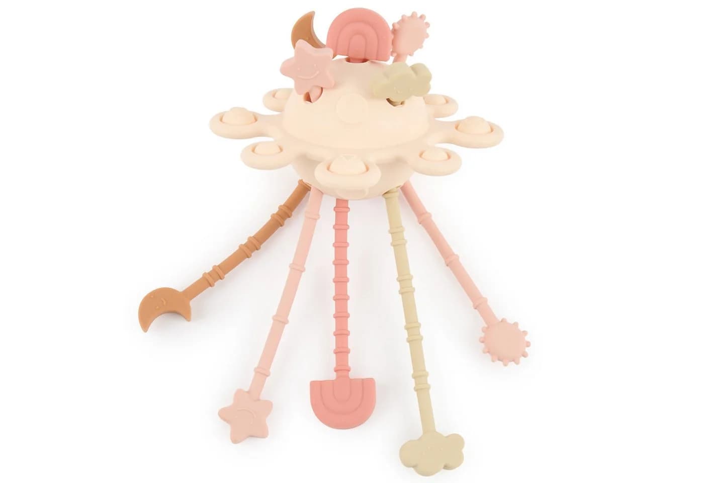 BIECO Silikon Activity Montessori Stapelspielzeug Baby - Bild 2