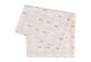 Bieco Krabbeldecke Rosa Elefanten Fleece Babydecke Bild 2