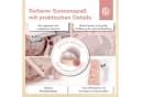BIECO Pop-Up Strandmuschel Dreamy Flowers Rosa UV-Schutz 40+ Bild 4