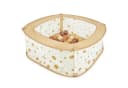 BIECO Bällebad Pop Up Dots inklusive 50 Bälle Beige Bild 2