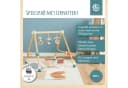 BIECO Baby Gym Spieltrapez Höhenverstellbar Spielbogen Holz Bild 1