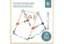 BIECO Baby Gym Spieltrapez Höhenverstellbar Spielbogen Holz Bild 4