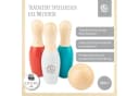 BIECO Mini Kegelspiel 8-tlg. Bowling Set aus Holz bunt Bild 1