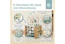BIECO Motorikwürfel aus Holz mit Schleife und Steckspiel Bild 3