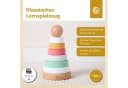 BIECO Stapelturm Berry FSC Holz Stapelspielzeug Bild 1