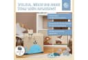 BIECO Spielzeugtruhe Kinder Aufbewahrungsbox Wal 36L Beige Faltbar Bild 1