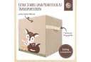 BIECO Spielzeugtruhe Kinder Aufbewahrungsbox Rehemotiv 36L Faltbar Bild 4