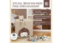 BIECO Spielzeugtruhe Igel 36L Faltbar Aufbewahrungsbox Beige Bild 1
