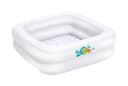 BIECO Aufblasbare Babybadewanne Weiß mit Schildkröte Bild 2
