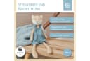BIECO Plüschfigur Fuchs Kuscheltier Baby aus Leinenstoff & Musselin Beige Bild 1