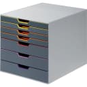 VARICOLOR Schubladenbox 7-tlg. Bunt Kunststoff Bild 1
