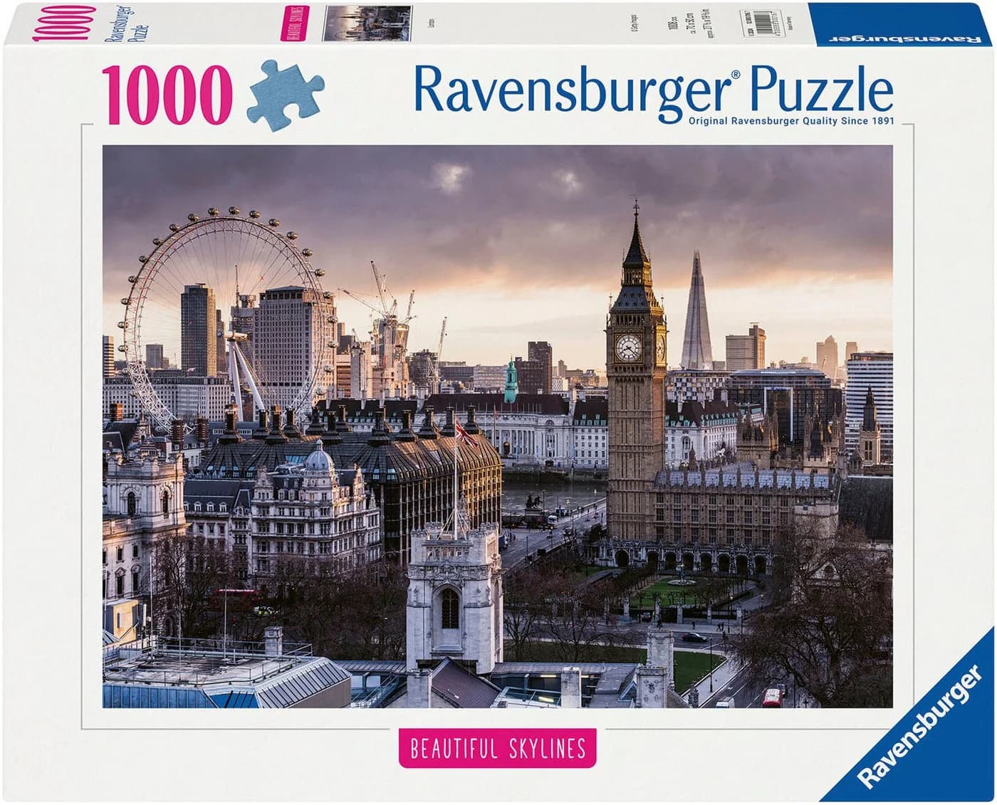 Ravensburger Puzzle Beautiful Skylines London 1000 Teile Bunt - Bild 2