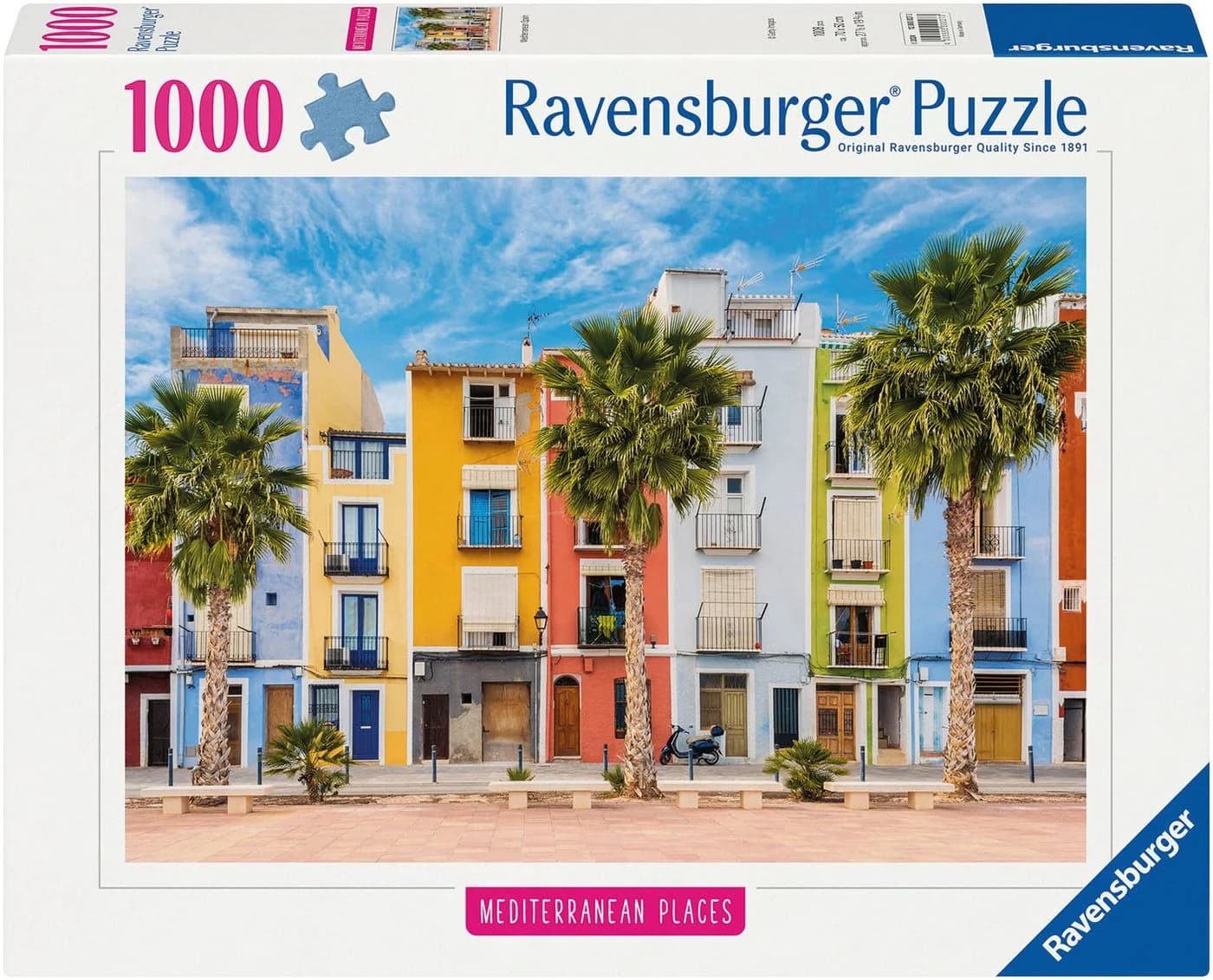 Ravensburger Puzzle Mediterranean Places Spanien 1000 Teile Bunt Made in Germany - Bild 2