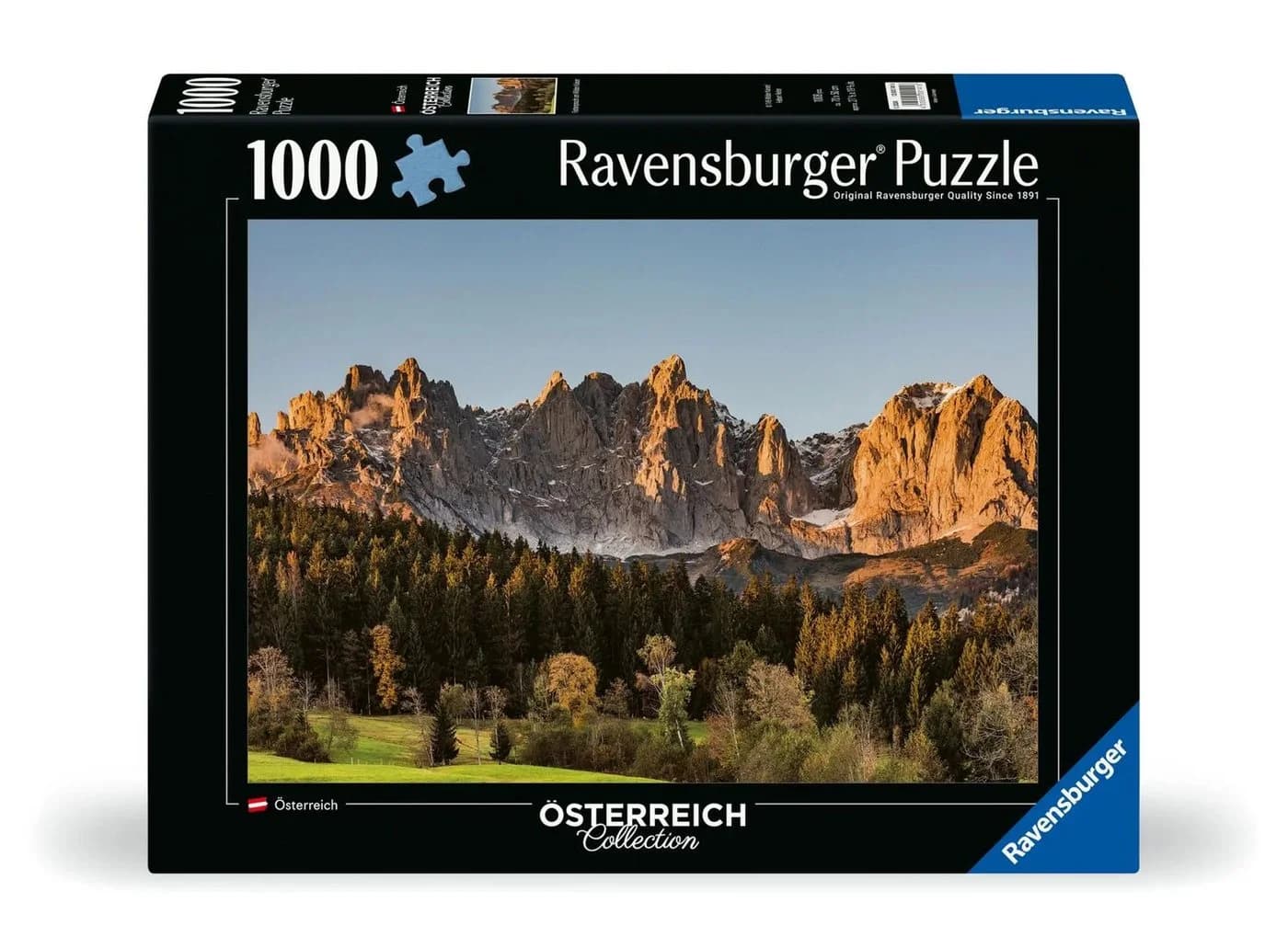 Ravensburger Puzzle 1000 Teile - Farbenpracht am Wilden Kaiser Bunt