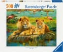 Ravensburger Puzzle Löwen in der Savanne 500 Teile Made in Germany Bild 2