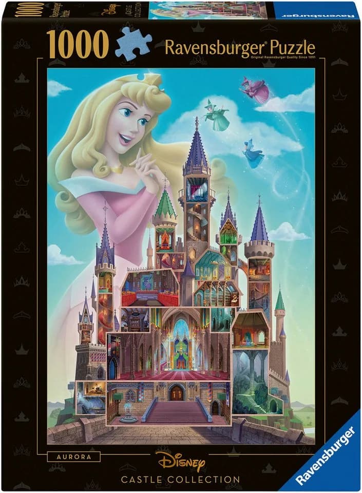 Ravensburger Puzzle Castle Collection Disney Princess Aurora 1000 Teile Bunt - Bild 2