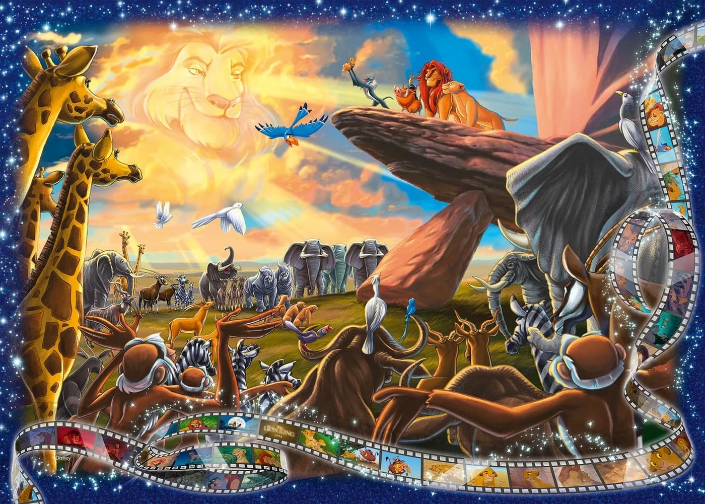Ravensburger Puzzle Collector's Edition Disney Classics 1000 Teile