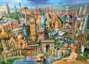 Ravensburger Puzzle Sehenswürdigkeiten weltweit 1000 Teile Bunt Bild 1