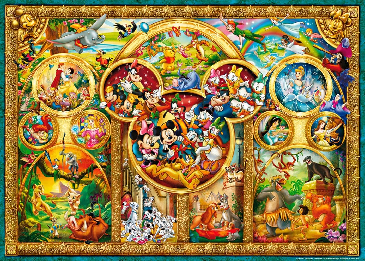Ravensburger Puzzle Disney Classics 1000 Teile Bunt Made in Germany - Bild 3
