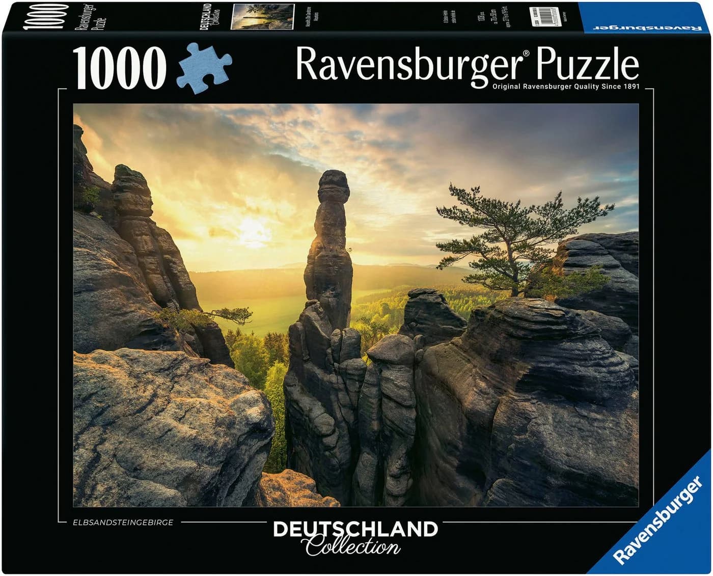 Ravensburger Puzzle Deutschland Collection 1000 Teile Bunt - Bild 2