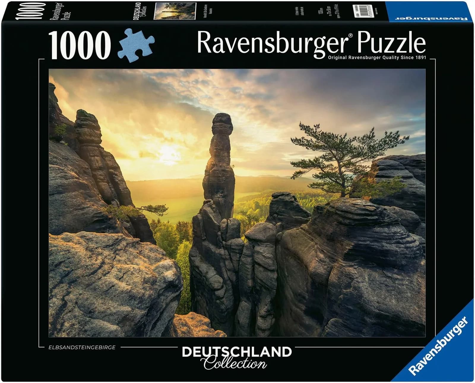 Ravensburger Puzzle Deutschland Collection 1000 Teile Bunt - Bild 3