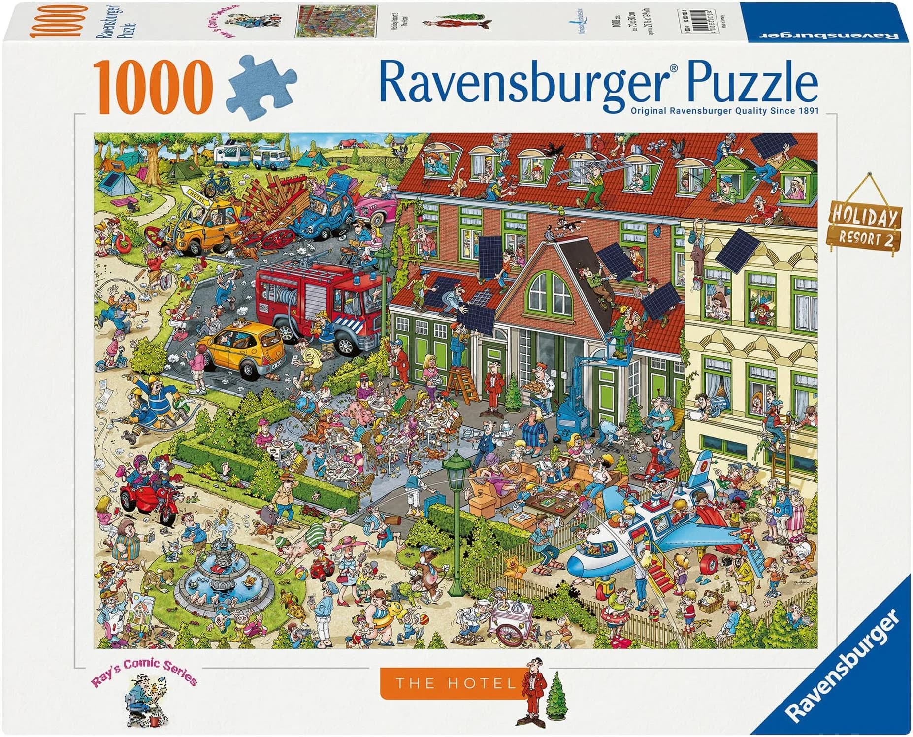 Ravensburger Puzzle The Hotel 1000 Teile Bunt Made in Germany - Bild 3