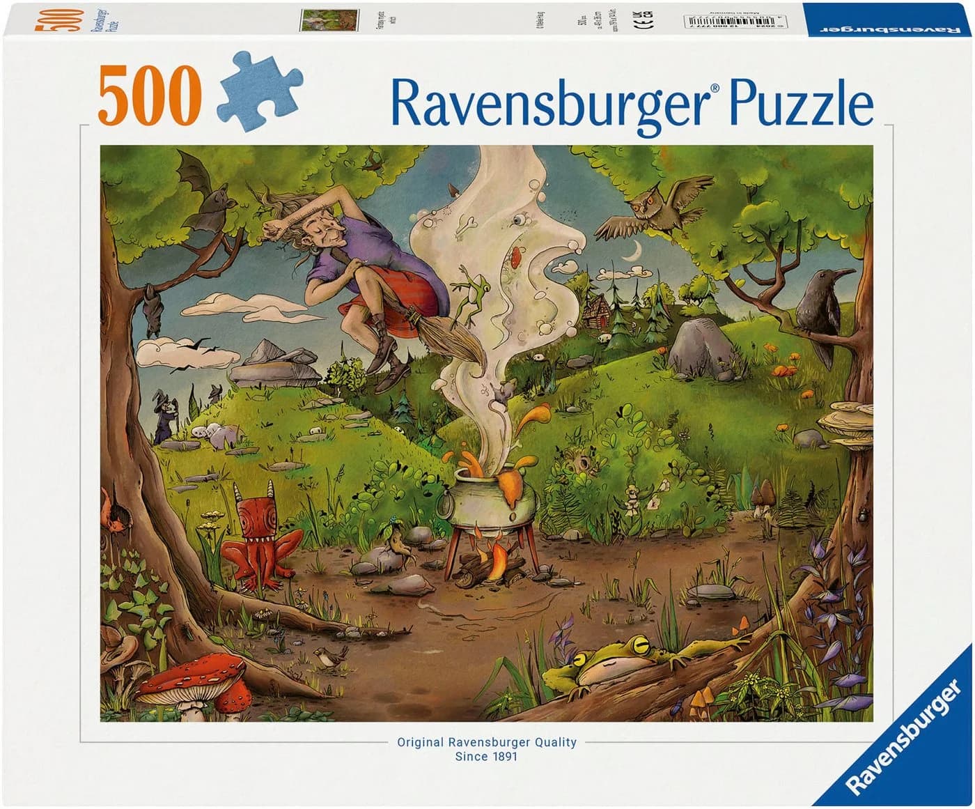 Ravensburger Puzzle Bei der Waldhexe 500 Teile - Bild 2