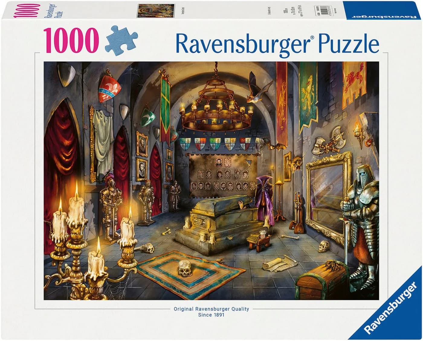 Ravensburger Puzzle Das Schloss des Vampirs 1000 Teile Bunt - Bild 2