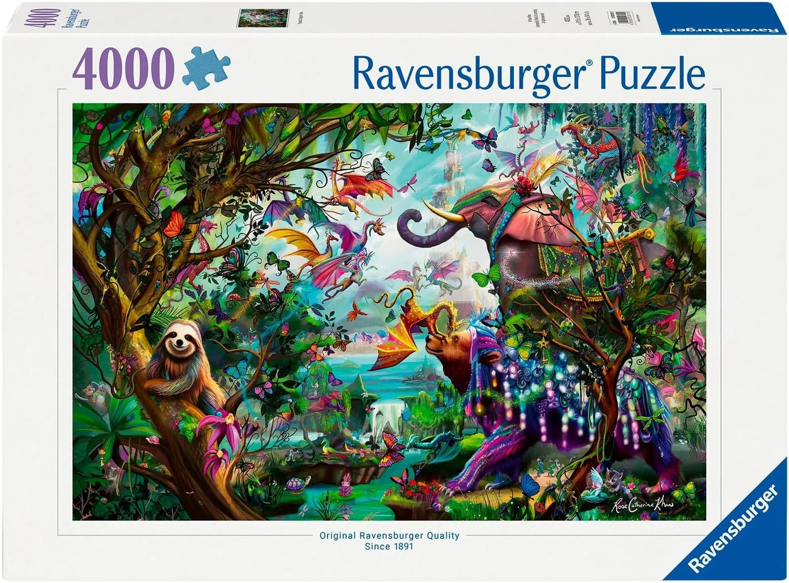 Ravensburger Puzzle Die Drachen der Tropen 4000 Teile - Bild 2