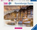 Ravensburger Puzzle Scandinavian Places Sonnenuntergang Kopenhagen 500 Teile Bild 2