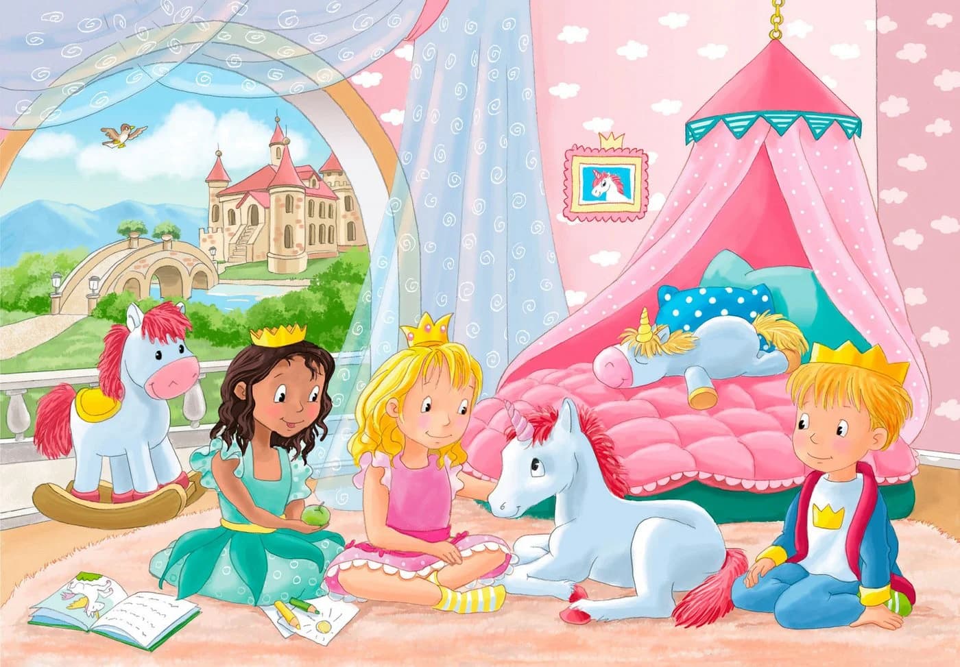 Ravensburger Puzzle Zauberhafte Freundschaft 24 Teile Bunt Made in Europe