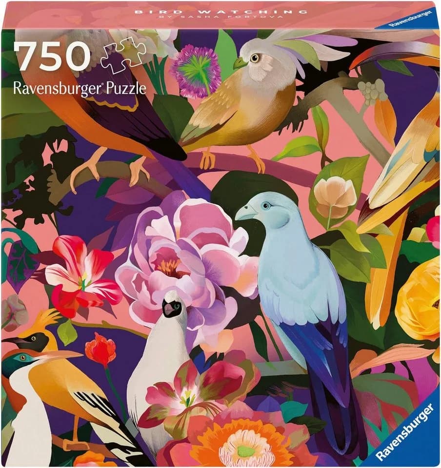 Ravensburger Puzzle Bird watching 750 Teile Bunt Made in Germany - Bild 2