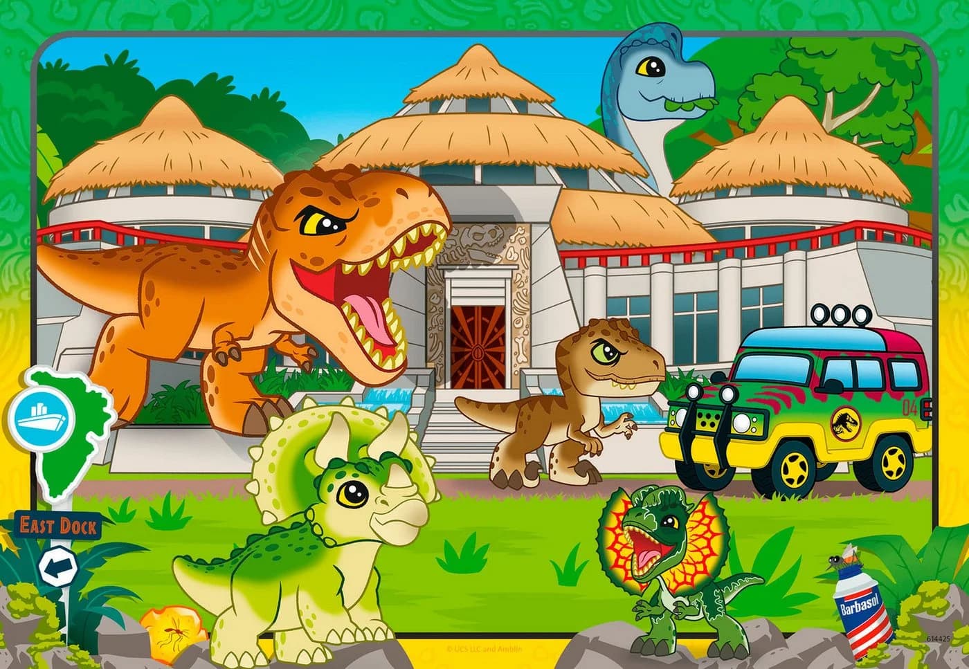 Ravensburger Puzzle Leben in der Wildnis 48 Teile Bunt